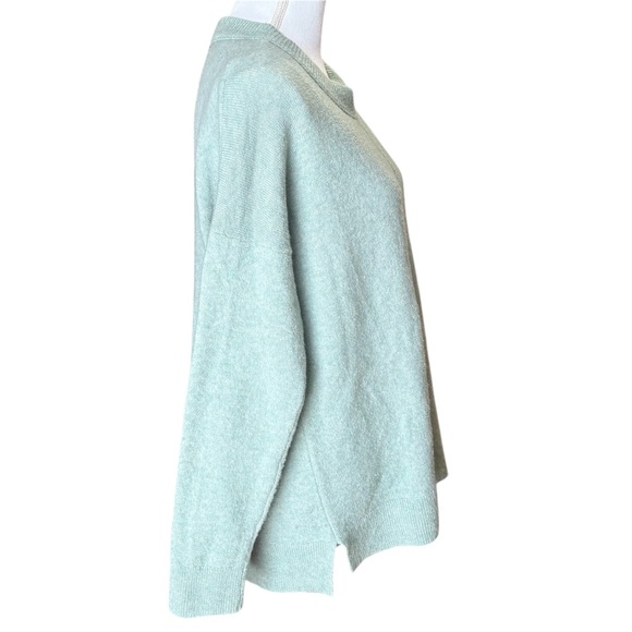 Madewell Sage/Mint Green Wool/Alaca Blend Sweater Size Medium - Picture 3 of 7